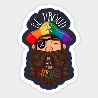 Pride Pirate Sticker